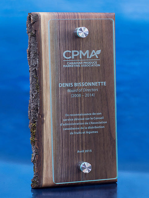 Canopy Wall Plaque - Chocolate Walnut Wall Plaque Eclipse Awards
