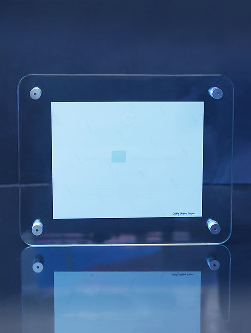 Clarity Glass Certificate Frame Wall Plaque Eclipse Awards