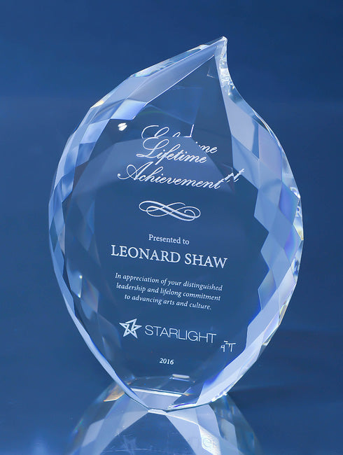Crystal Flame Trophy Eclipse Awards