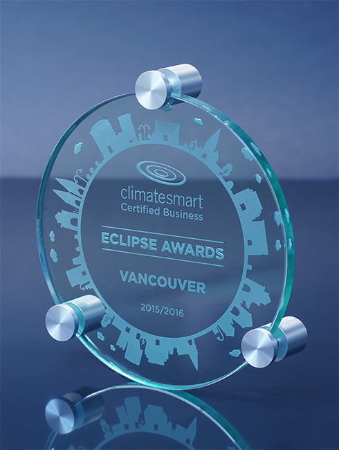 High Profile Circular Glass Wall Plaque Wall Plaque Eclipse Awards