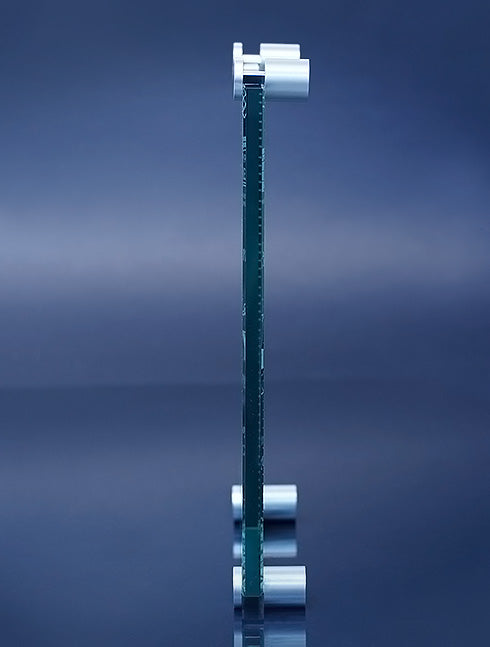High Profile Rectangular Glass Wall Plaque Wall Plaque Eclipse Awards