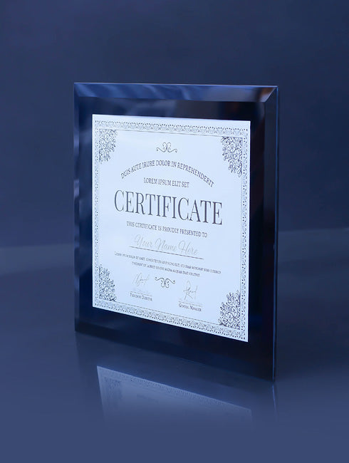 Integrity Glass Wall Frames Wall Plaque Eclipse Awards