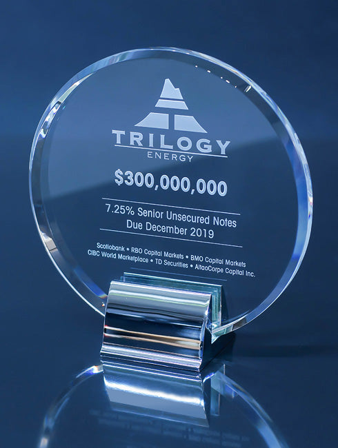 Ovation Crystal Deal Toy Trophy Eclipse Awards