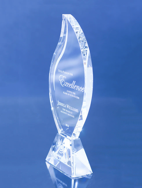 Crystal Silhouette Award Trophy Eclipse Awards