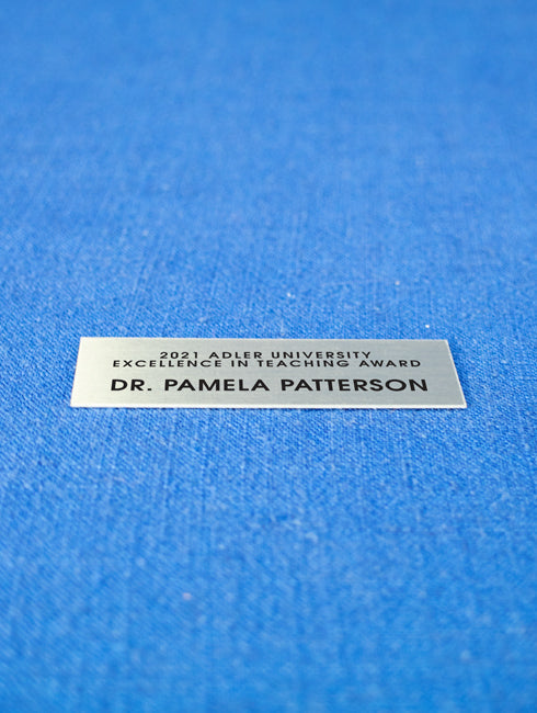 Silver Metal Nameplate Name Plate Eclipse Awards