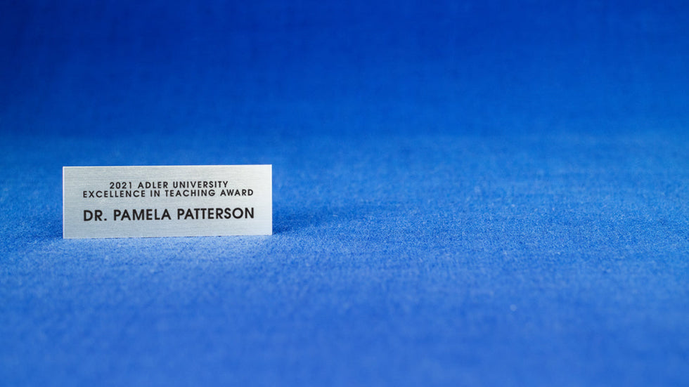 Silver Metal Nameplate Name Plate Eclipse Awards