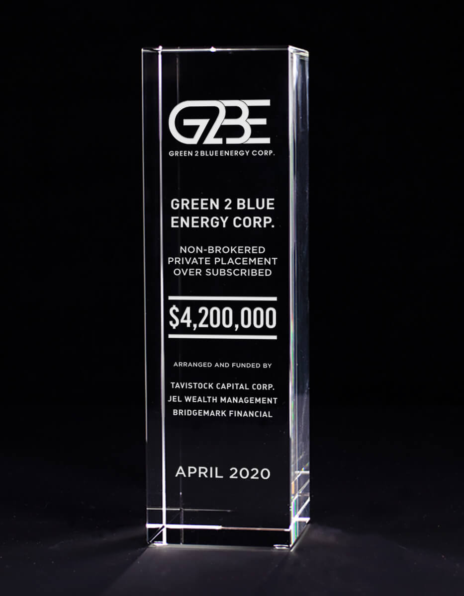 Crystal Pillar Deal Toy Trophy Eclipse Awards