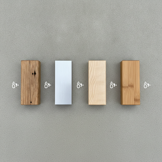 What are the most sustainable materials for custom awards and trophies?