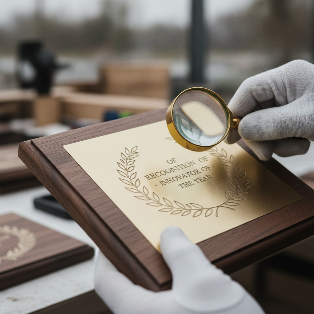 How quickly can vendors produce custom engraved awards without sacrificing quality?