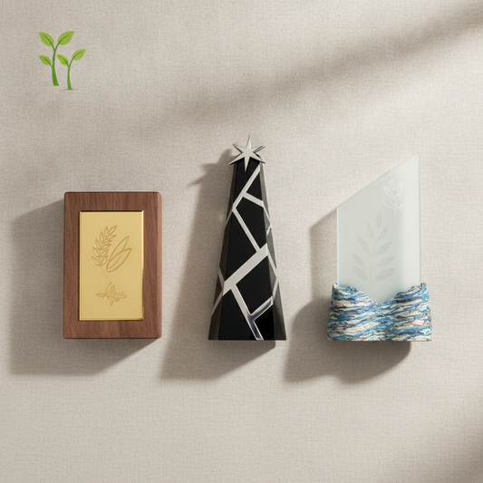 What's the best way to customize awards for an event so they feel special and match the theme?