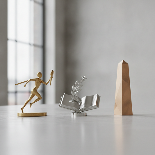 Where can I find high-quality custom trophies and awards for a community event or competition with a short deadline?