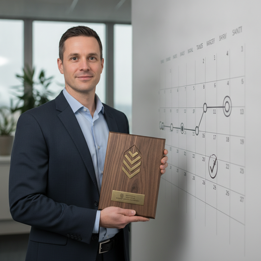 How do I track my award order after it ships?