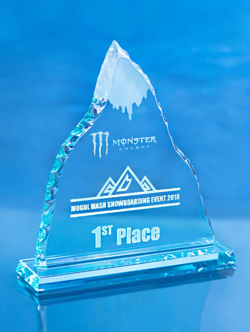 Alpine Glass Trophy Trophy Eclipse Awards Small