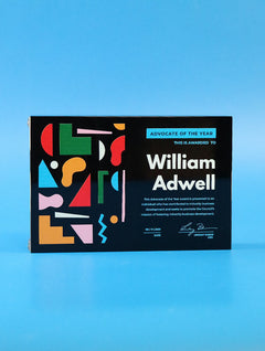 Black Crystal Rectangle Block