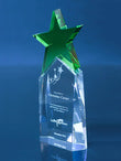 Brilliance Award - Green Crystal Trophy Eclipse Awards   