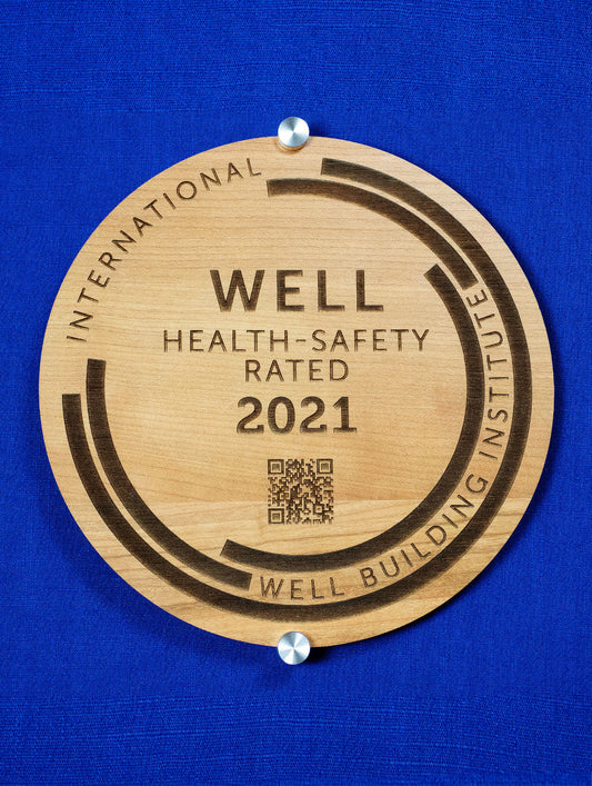 Truewood Circle Wall Plaque with Aluminum Hardware Wall Plaque Eclipse Awards   