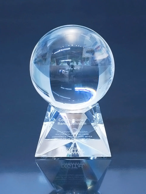 Crystal Ball Award Trophy Eclipse Awards   