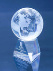 Crystal Globe Award Trophy Eclipse Awards   
