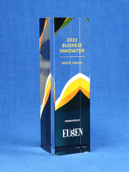 Crystal Pillar Award Trophy Eclipse Awards   