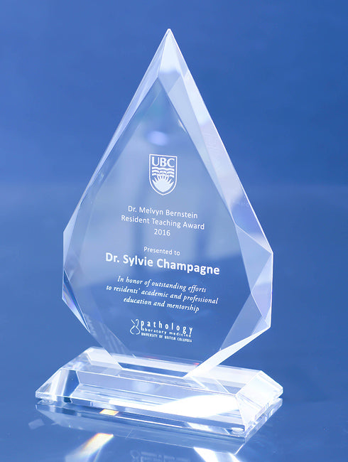 Crystal Royal Diamond Award Trophy Eclipse Awards Medium