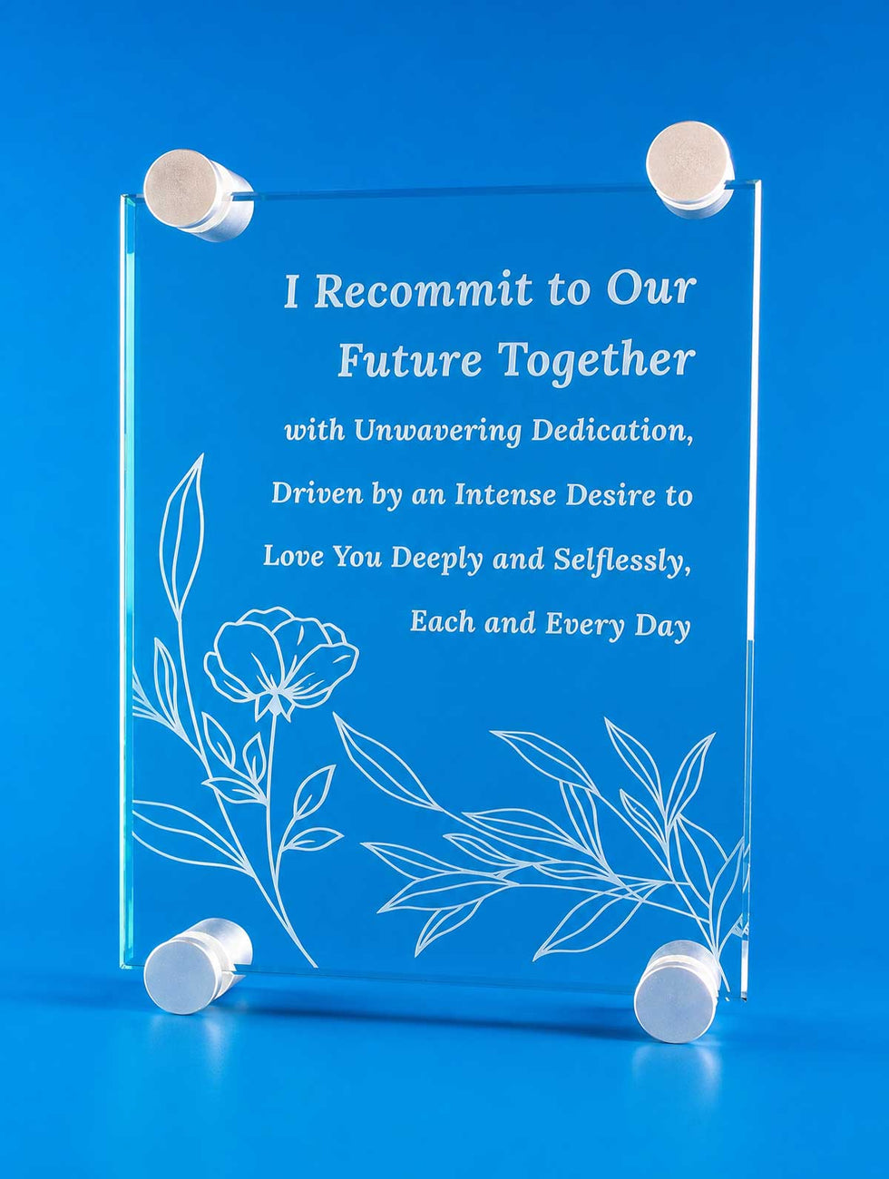 High Profile Rectangular Glass Wall Plaque Wall Plaque Eclipse Awards