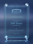 High Profile Rectangular Glass Wall Plaque Wall Plaque Eclipse Awards   