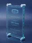 High Profile Rectangular Glass Wall Plaque Wall Plaque Eclipse Awards   