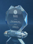 Crystal Octavia Award Trophy Eclipse Awards Small