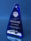 Recycled Glass Award - Cobalt Tower Trophy Eclipse Awards   