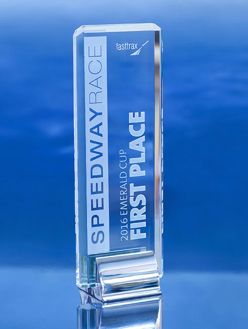 Skyline Crystal Award Trophy Eclipse Awards Medium