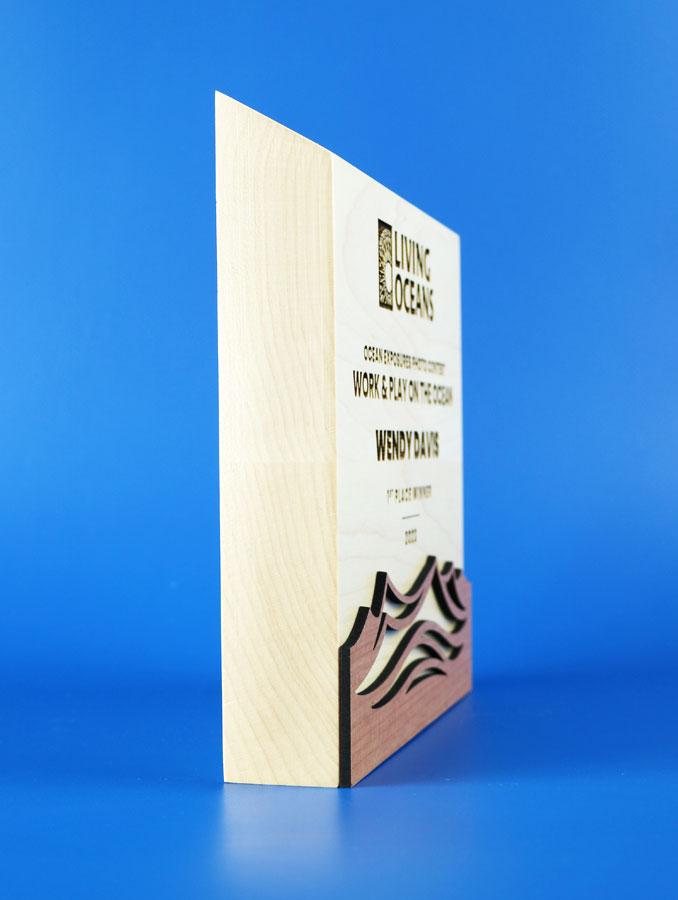 Sunwood Waves Award Trophy Eclipse Awards   