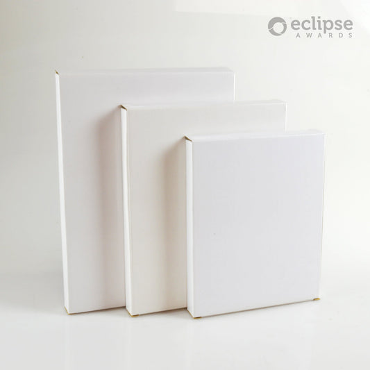 Presentation Boxes Presentation boxes Eclipse Awards White Card Board Box Shiny
