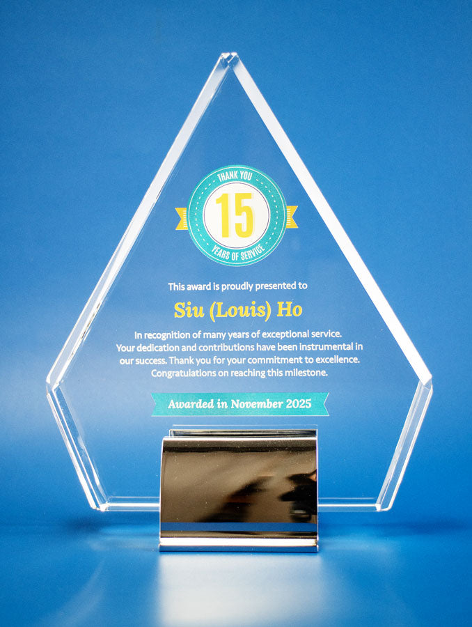 Elevation Crystal Award Trophy Eclipse Awards Medium
