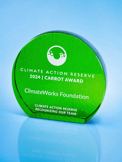Recycled Glass Award - Emerald Crescent