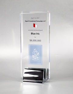 Skyline Crystal Award - Cosmo Printing