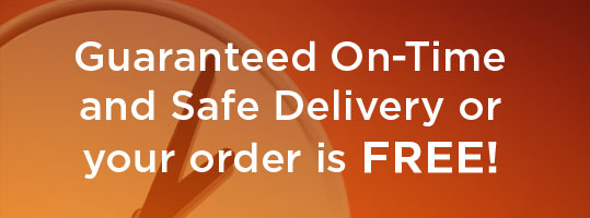 Safe & On-time Delivery Guaranteed!