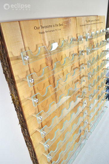 custom-awards_sustainable_salvaged-wood_glass_personalized_golf-ball-display-wall-plaque_Vancouver2