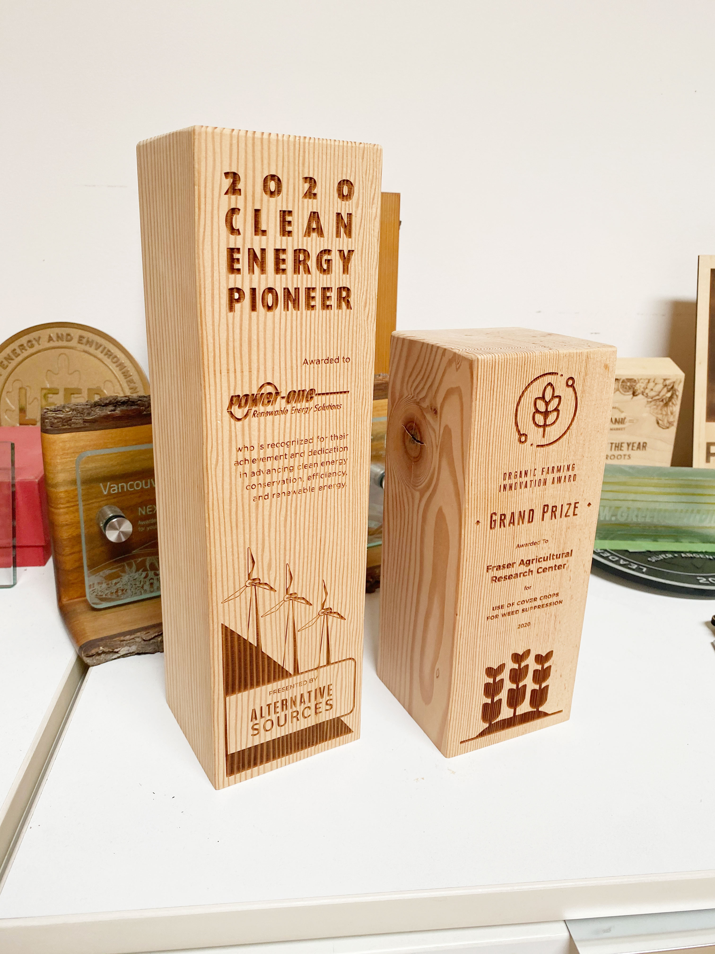 Revive-wood-column-trophy_unique-eco-friendly-corporate-award-2