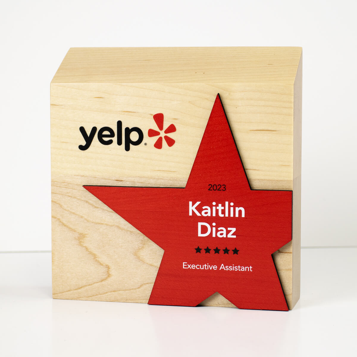 Yelp-custom-sunwood-award