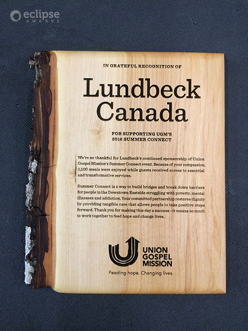 unique-eco-friendly-green-salvaged-wood-wall-plaque_non-profit-recogniton-award-BC-union-gospel